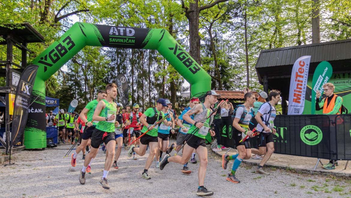 NEJC BLATNIK IN BARBARA JOLIČ NAJHITREJŠA NA SNOW MONKEY SAVINJSKI K6 TRAIL 2024